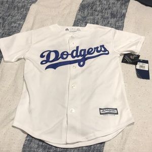 Kids Majestic Dodgers Jersey